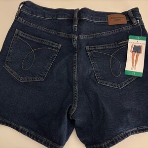 Calvin Klein Blue Denim Shorts